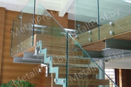 MetallProf.by. Продукция из металла и стекла. Лестницы для офисов.